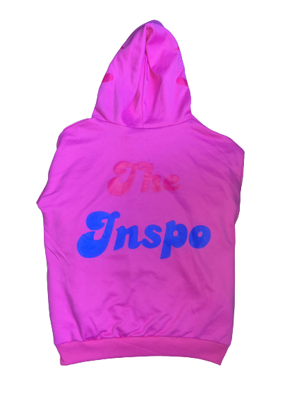 Pink “Be The Inspo” Full-Zip Jacket