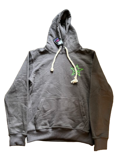 “Inspire The Wrld” Charcoal Distressed Hoodie