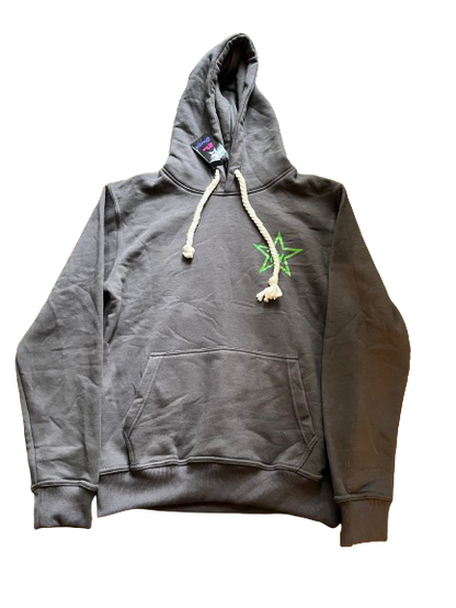 “Inspire The Wrld” Charcoal Distressed Hoodie